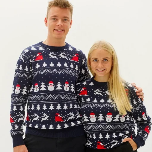Julegenser Marineblå