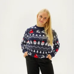 Julegenser Marineblå