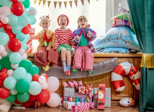 Julenisse Folieballonger