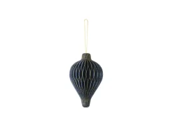 Julepynt Honecomb Ornament Marineblå