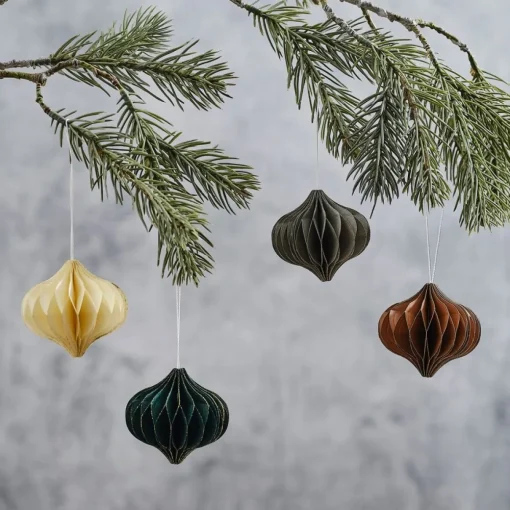Julepynt Honeycomb Ornamenter