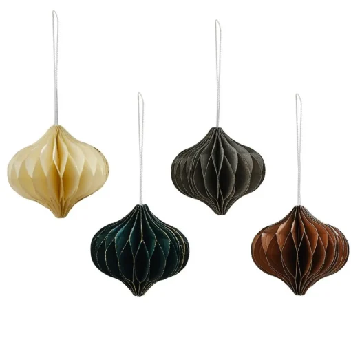Julepynt Honeycomb Ornamenter