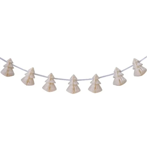 Juletre Honeycomb Girlander