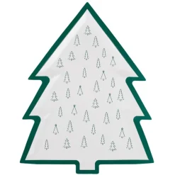 Juletre Papptallerkener
