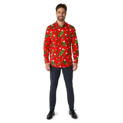Juletre Skjorte Rød