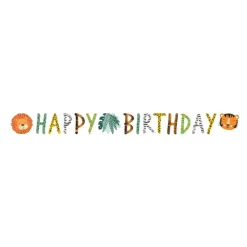 Jungel Happy Birthday Girlander