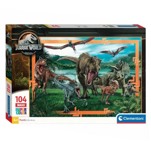 Jurassic World® Maxi 104 Brikker Puslespill