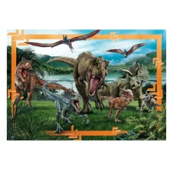 Jurassic World® Maxi 104 Brikker Puslespill