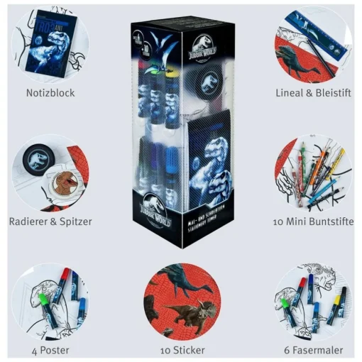 Jurassic World® Skrive- og tegnesett