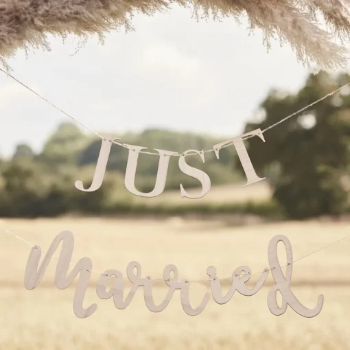 Just Married Hengepynt Treverk