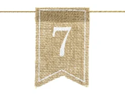 Jute Bordnumre