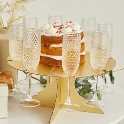 Kake og Drink Oppsats Gull