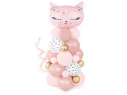 Katt Ballongfigur Lyserosa