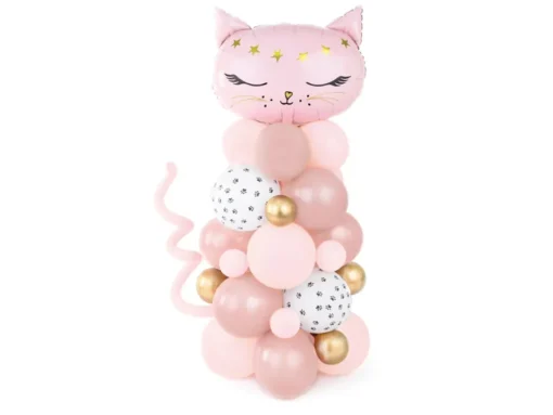 Katt Ballongfigur Lyserosa