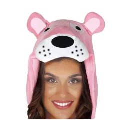 Katt Onesie Kostyme Lyserosa
