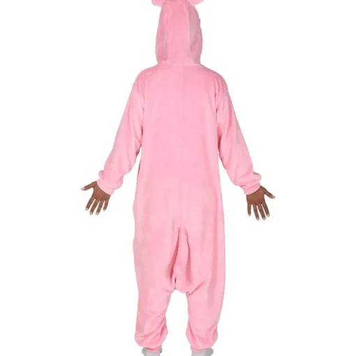 Katt Onesie Kostyme Lyserosa