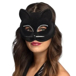 Katt Øyemaske Rhinstein