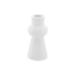 Keramisk Lysestake Hvit