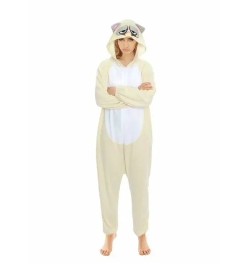 Kigurumi Grumpy Cat® Kostyme