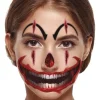 Killer Clown Kunstige Ansiktstatoveringer
