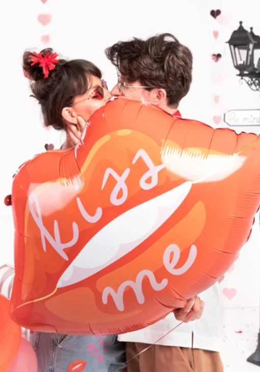 Kiss Me Lepper Folieballong