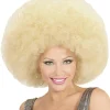 Kjempe Afroparykk Blond