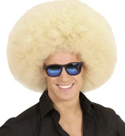 Kjempe Afroparykk Blond