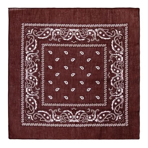 Klassisk Bandana Brun