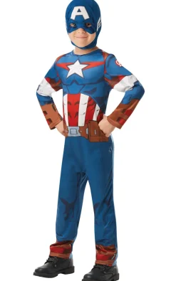 Klassisk Captain America® Barnekostyme