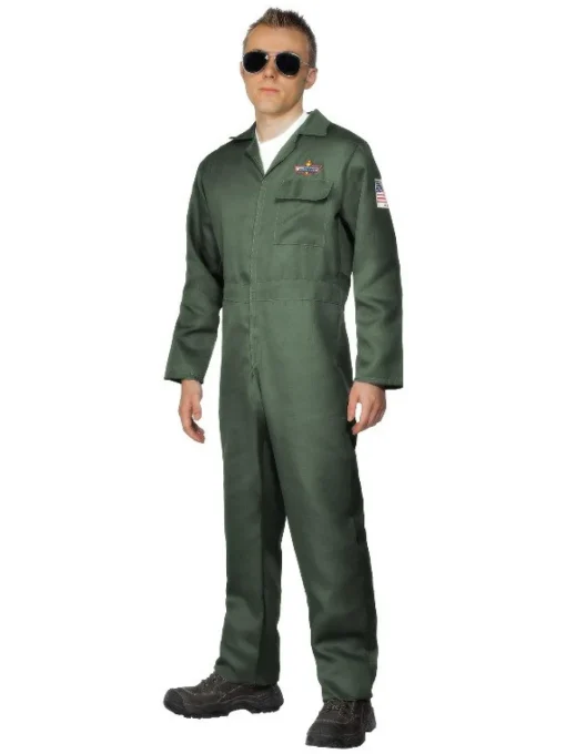 Klassisk Jagerpilot Kostyme