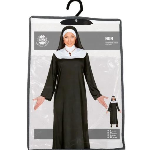 Klassisk Nonne Kostyme