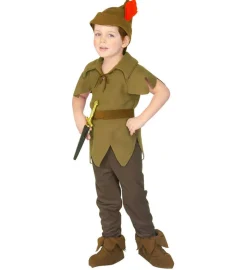 Klassisk Peter Pan Barnekostyme