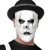 Klovnemaske med Bowlerhatt