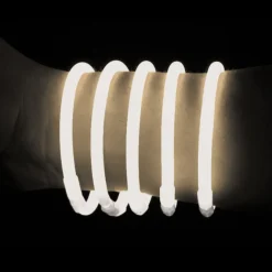 Knekklys Armbånd Hvit