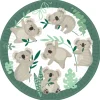 Koala Papptallerkener
