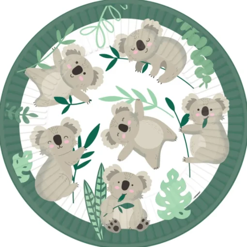 Koala Papptallerkener