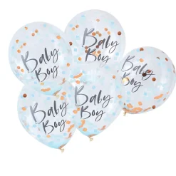 Konfetti Ballonger Baby Boy