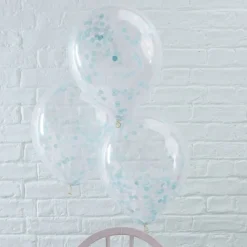 Konfetti Ballonger Blå