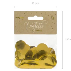 Konfetti Gull