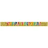Konfetti Happy Birthday Banner