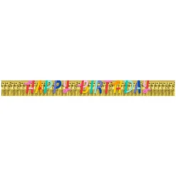 Konfetti Happy Birthday Banner