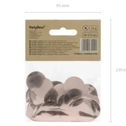 Konfetti Rosa Gull