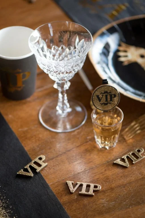Konfetti VIP Gull