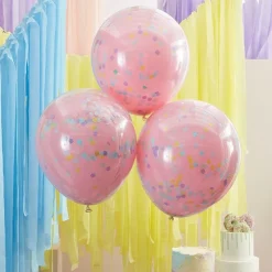 Konfettiballonger Prikkete Pastell