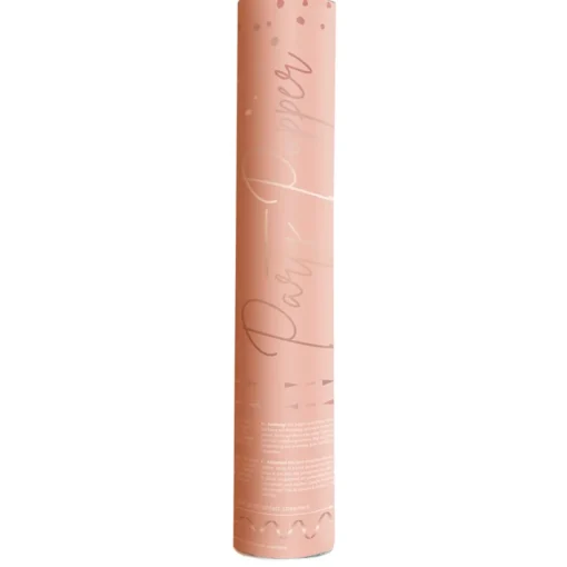 Konfettirør Gullrosa Lush Blush