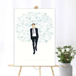 Konfirmasjon Gutt Gjesteplakat