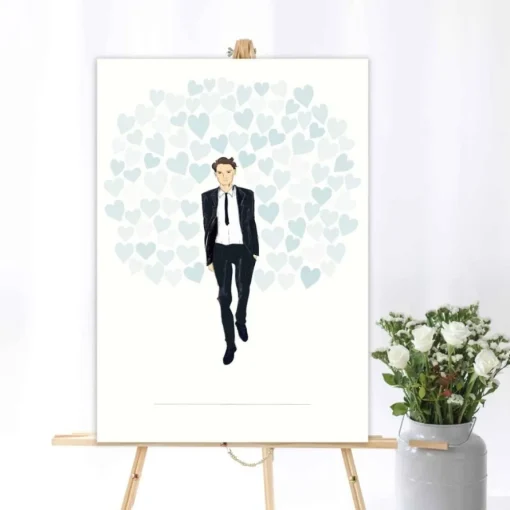 Konfirmasjon Gutt Gjesteplakat