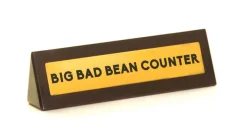 Kontorskilt Bean Counter