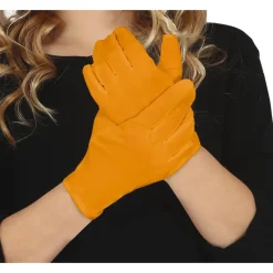 Korte Barnehansker Oransje