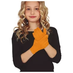 Korte Barnehansker Oransje